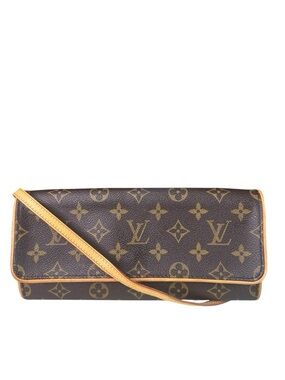 Louis Vuitton Monogram Shoulder Clutch twin pochette GM